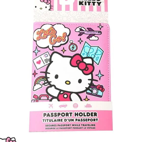 Passport Holder for Travel Official License, Cute Passport Cover, Sanrio Gifts - Picture 8 of 9